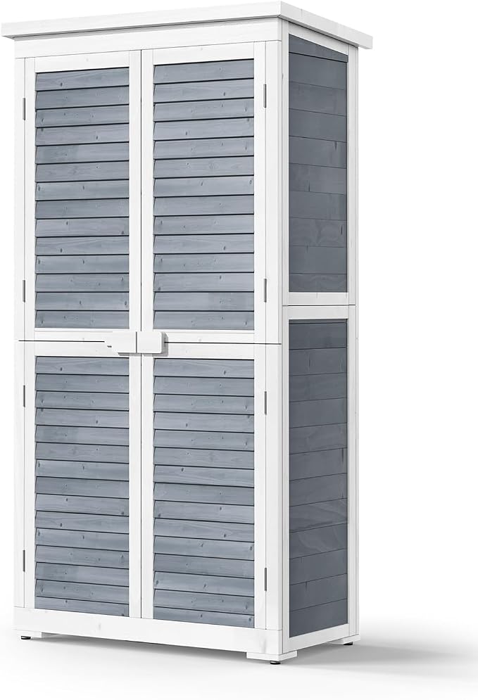Bealife 63.2" Outdoor Storage Cabinet - Image 9