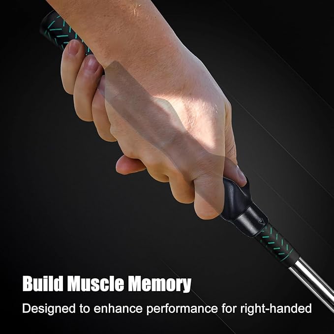 Golf Grip Trainer Swing,Grip Trainer Golf Training Equipment,Golf Grip Trainer Right Hand,Golf Training Aid to Help Train Correct Hand Position