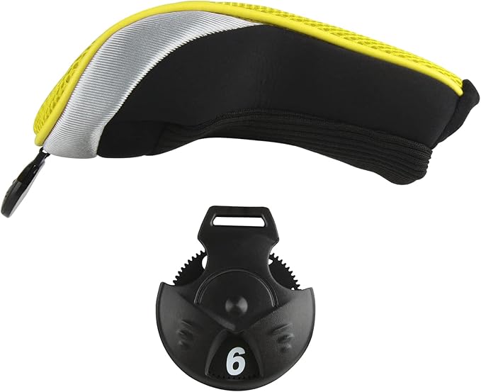 Andux Golf Hybrid Club Head Covers with Dial No. Tag Pack of 3 (All The Same Size)