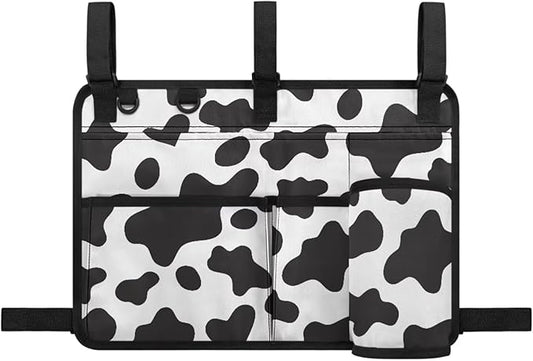 Golf Cart Rear Seat Organizer Storage Bag Large Capacity Golf Cart Accessory for Club Car, Wheelchair and Walker