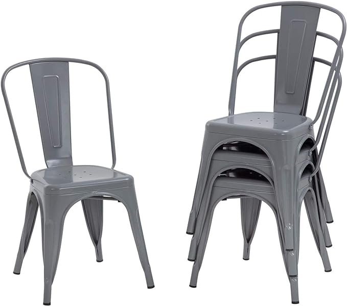 FDW Dining Chairs Set of 4 by FDW