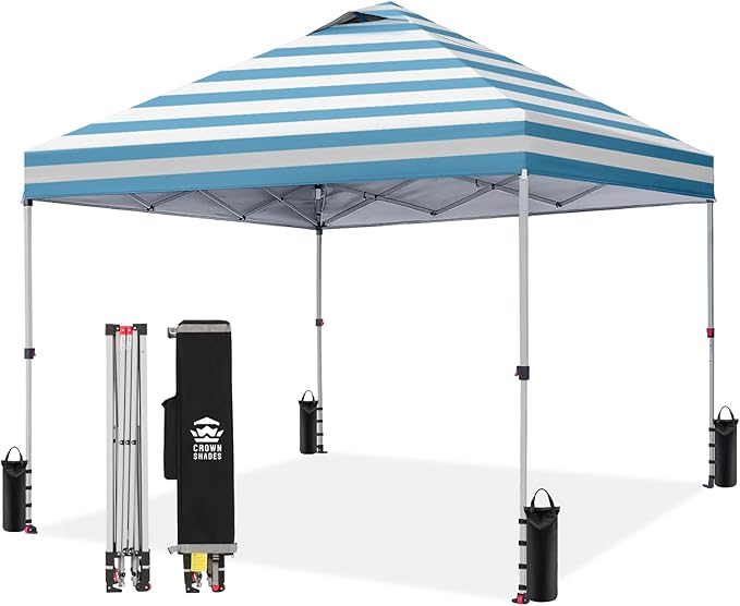 CROWN SHADES 10x10 Pop Up Canopy Tent by Unknown