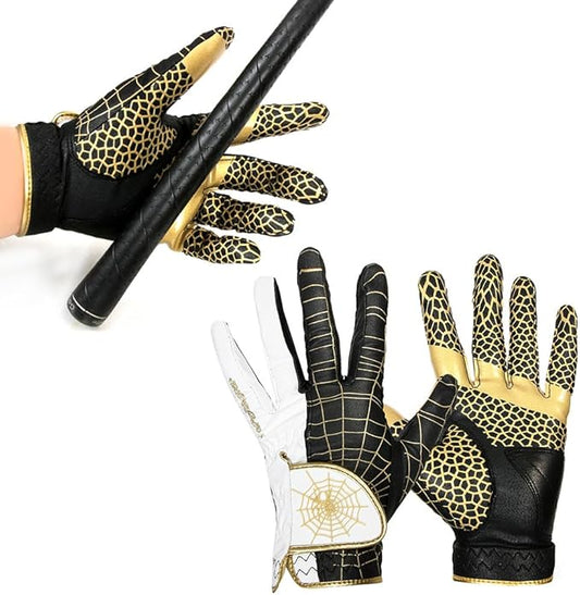 J&S Sporting Spider Grip Nonslip Golf Gloves for Men, Mens Golf Glove for Right Handed Golfer