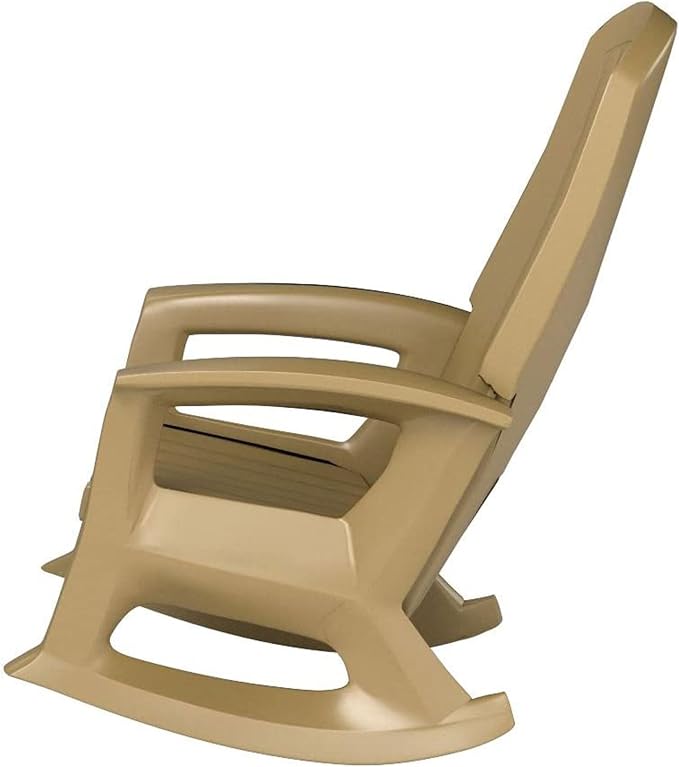 Rockaway Heavy Duty All Weather Rocking Chair, 3 Pack | Polyethylene Outdoor - Image 7