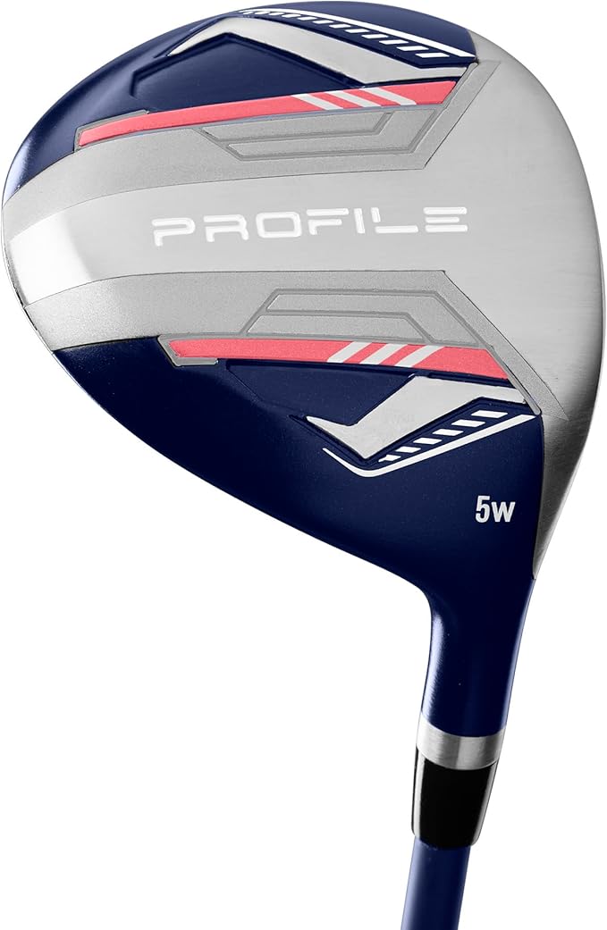 Wilson Women's Profile Complete Golf Set with Stand Bag - Right Hand, Ladies, Navy/Rose Gold/Silver
