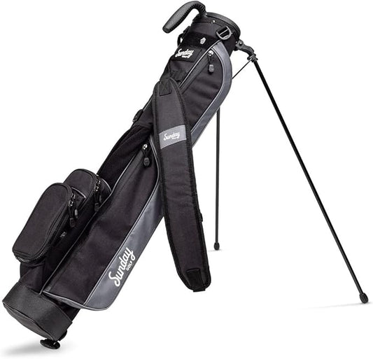 The Original Sunday Golf Loma Bag – Lightweight Golf Bag with Strap & Stand, Easy to Carry Pitch n Putt Stand Bag for Driving Range, Par 3 & Executive Courses, 31 Inches