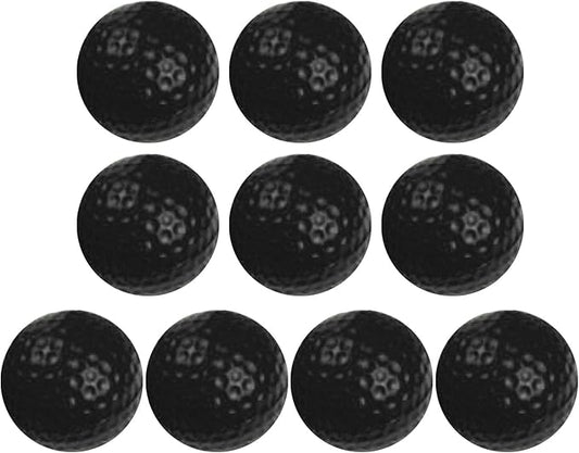 10 Pack Pu Foams Golf Practice Ball Realistic Feel Flight Training Ball for Indoor Outdoor Ball Colored
