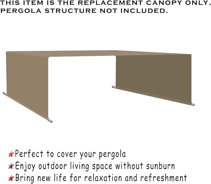 Alion Home Waterproof Pergola Cover - Image 5
