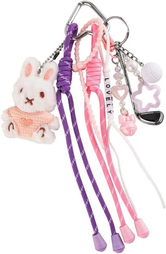 Georgie Porgy Bag Charms Keychains Handbag Accessories for Women Purse Backpack Sports Bag Pendant Cute Unique Gift for Girls