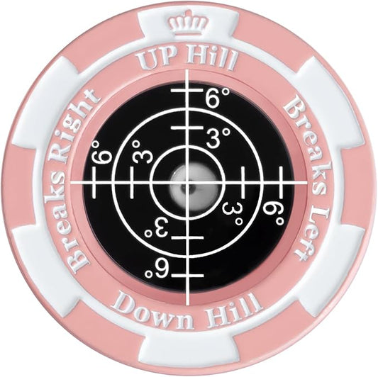 SlopeMaster ProGreen Reader - Golf Ball Marker with High Precision Green Reading Aid Golf Accessories for Men Women