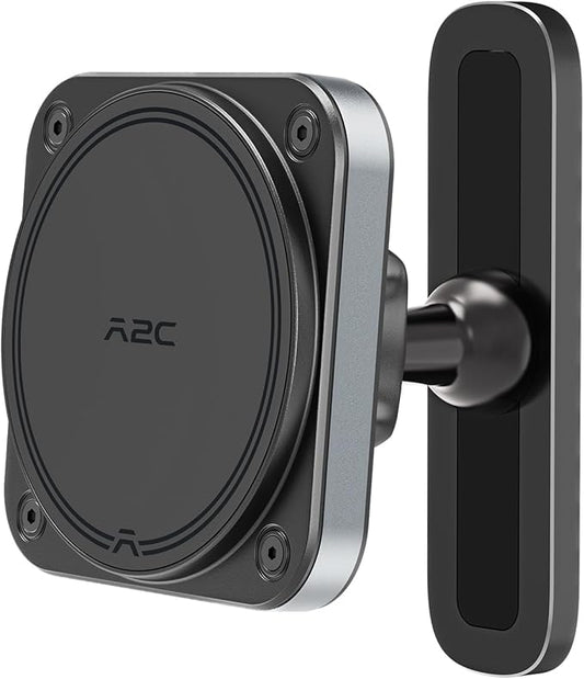 A2C Upgraded Magnetic Golf Cart Phone Holder for MagSafe iPhone 17 Pro Max 16 15 14 13 12 Fits EZGO Club Car Yamaha Icon, Golf Accessories for Men Father Dad 2025 Stocking Stuffers Ideas Golf Gifts