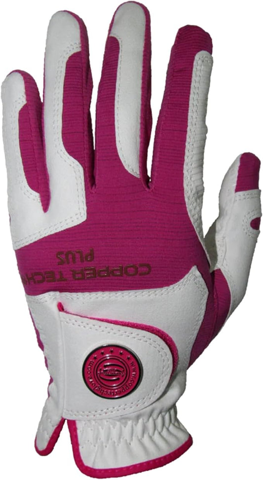 All-Weather Golf Glove – Copper Infused Compression, All-Weather Grip, Breathable 4-Way Stretch, Durable AAA Synthetic Leather