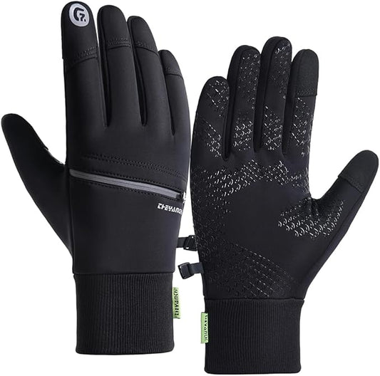 Winter Gloves for Men and Women Waterproof Gloves Thermal Sport Glove for Running Cycling Driving Hiking,Warm Touchscreen Glove for Work Outdoor