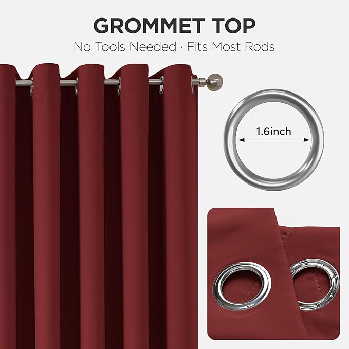 Joydeco Door Curtain Blackout Curtains - Image 9