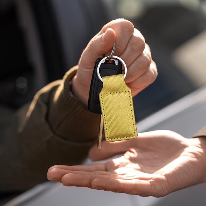 LaserGram Rectangle Keychain, Disc Golf, Personalized Engraving Included