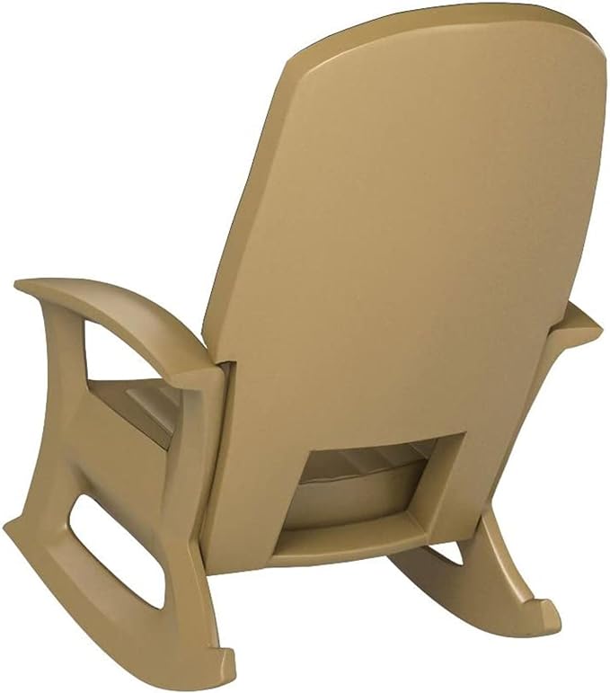 Rockaway Heavy Duty All Weather Rocking Chair, 3 Pack | Polyethylene Outdoor - Image 8