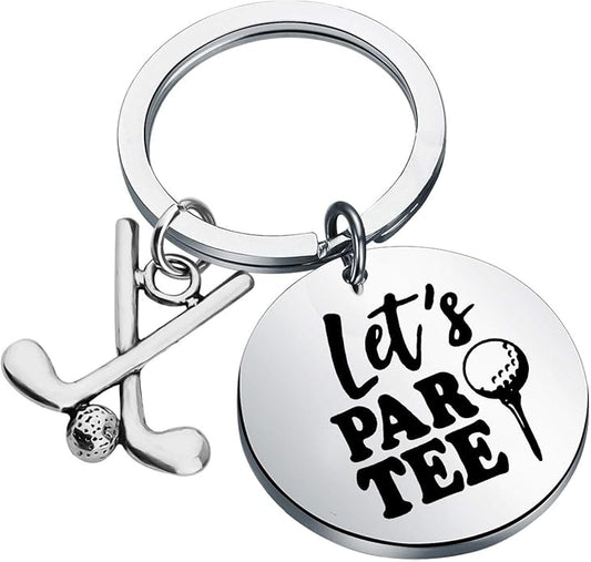 POTIY Golfer Gift Golf Keychain Charm Jewelry for The Lovers and Collectors of Golf