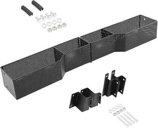 XUANYUDG0769 Golf Cart Front Inner Basket Mesh Storage Tray Organizer Extended Additional Storage for Golf Carts