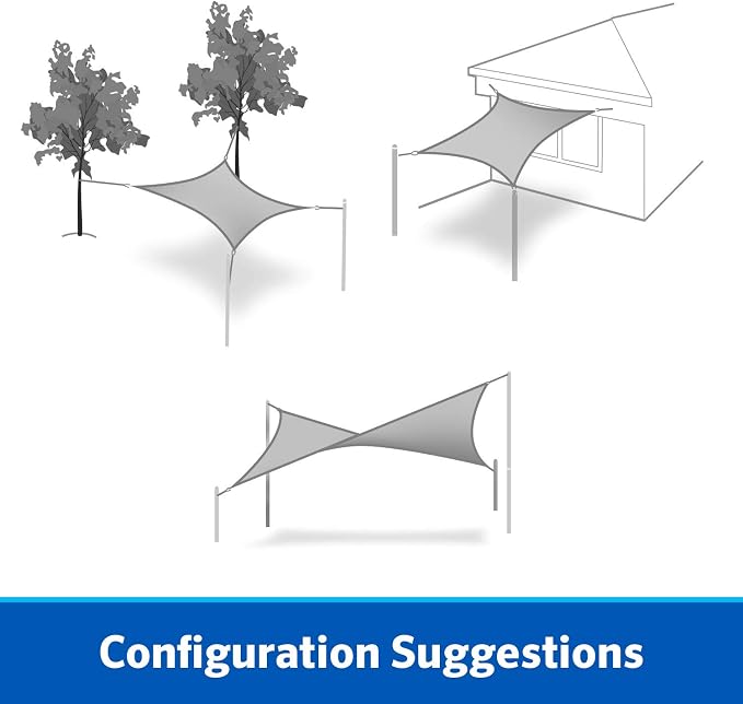 Coolaroo Ready-to-Hang Shade Sail - Image 5
