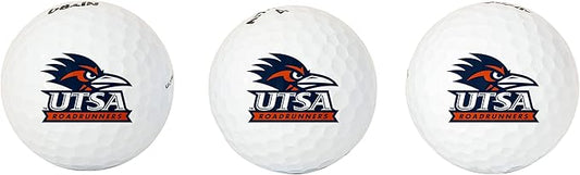 Desert Cactus University of Texas at San Antonio Golf Balls 3 Pack Full Color Golf Ball (Design A)