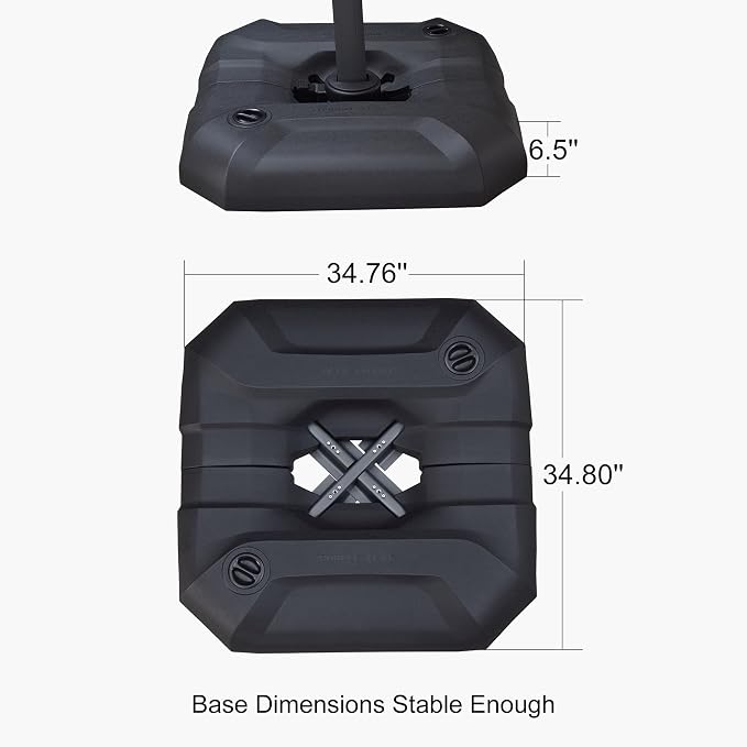 PURPLE LEAF Outdoor Umbrella - Image 4