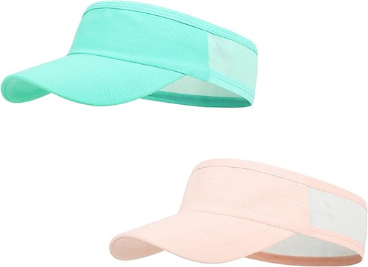 HH HOFNEN Sports Sun Visor Cooling Lightweight Stretchy Packable Running Golf Visor Hat for Men Women