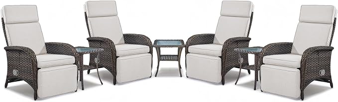 7 Piece Wicker Patio Furniture Set by Belord
