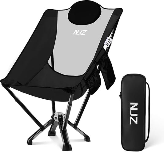 High-Back Folding Chair for Indoor & Outdoor Use — Comfortable Support, Easy Setup, Portable Chair for Home, Patio, Camping & Relaxation