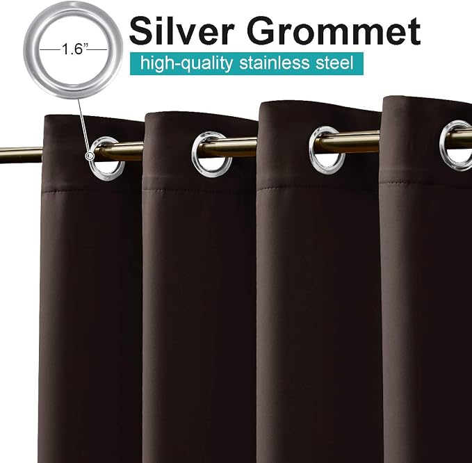 NICETOWN 2 Panels Outdoor Curtains - Image 2