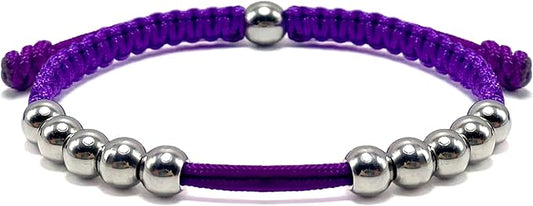 LAMIBEE Golf Stainless Steel 10 Beads Score Counter Bracelet, Golf Stroke Count Bracelet, Resizable and Easy to Adjust Golf Round Scoring Tracker, Durable and Stylish Golf Accessory
