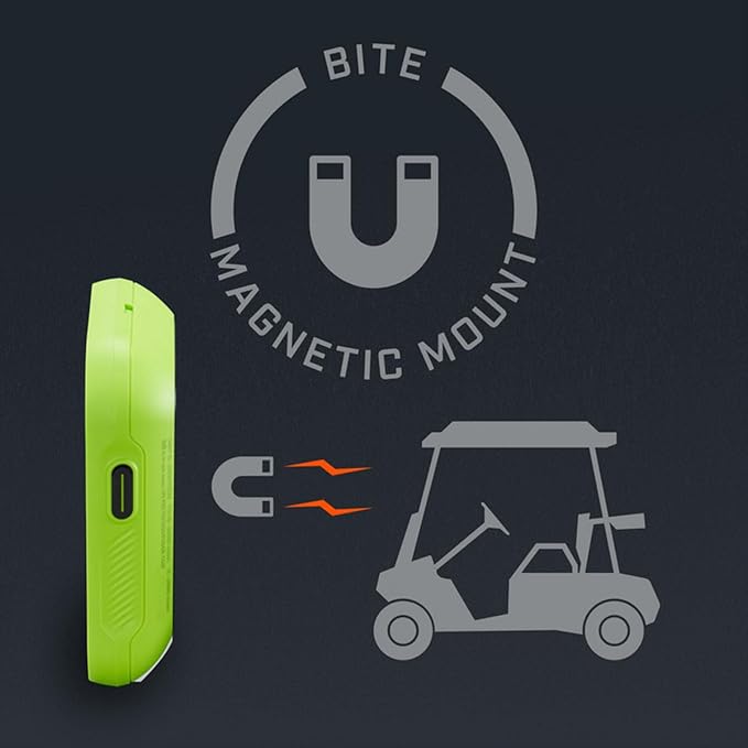 Bushnell Golf Phantom 3 Slope GPS Handlheld (Black) | 38,000+ Courses, Slope Compensation, Hazard Info, Distance Calculator, Scorekeeping, Magnet Mount, Touchscreen | Signature Series Power Bundle