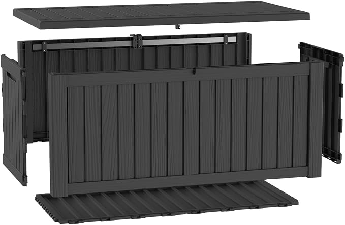 150 Gallon Resin Deck Box, Package Delivery Box - Image 9