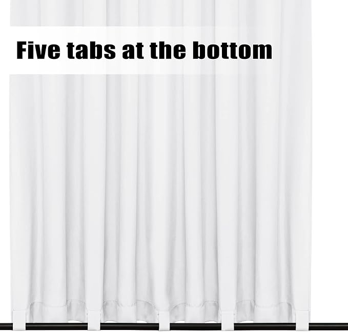 Easy-Going Outdoor Curtains for Patio 1 Panel, 110x84 inch, Weatherproof - Image 4