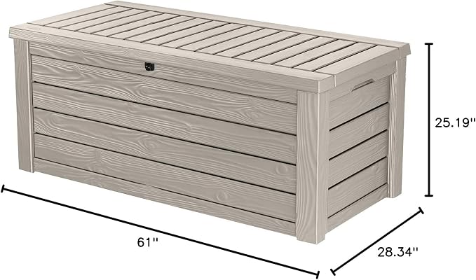 Keter Westwood 150 Gal Outdoor Storage Box - Image 10