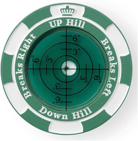 SlopeMaster ProGreen Reader - Golf Ball Marker with High Precision Green Reading Aid Golf Accessories for Men Women