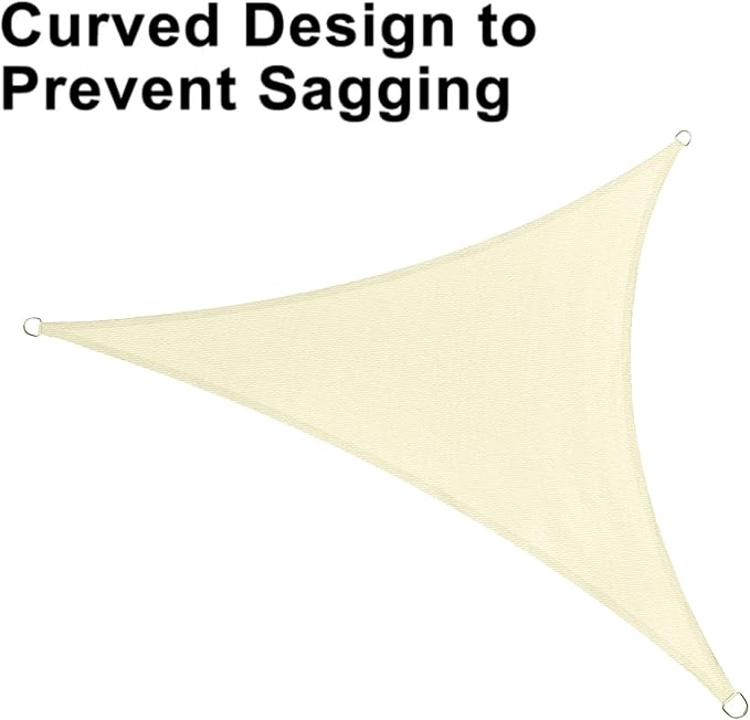 LOVE STORY Custom Size 7' x 7' x 9.9' Sun Shade Sail - Image 6