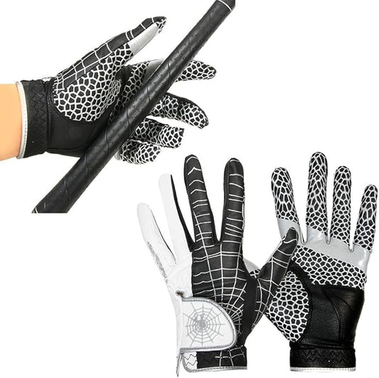 J&S Sporting Spider Grip Nonslip Golf Gloves for Men, Mens Golf Glove for Right Handed Golfer