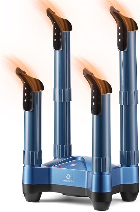 AIRTHEREAL SD20 Boot Dryer, Shoe Warmer with Ozone Deodorization Heat Blower