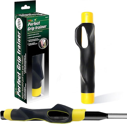 Golf Grip Trainer, Golf Training Grip, Golf Club Grips, Grip Trainer, Golf Grip, Attachment For Improved Hand Positioning On Golf Club