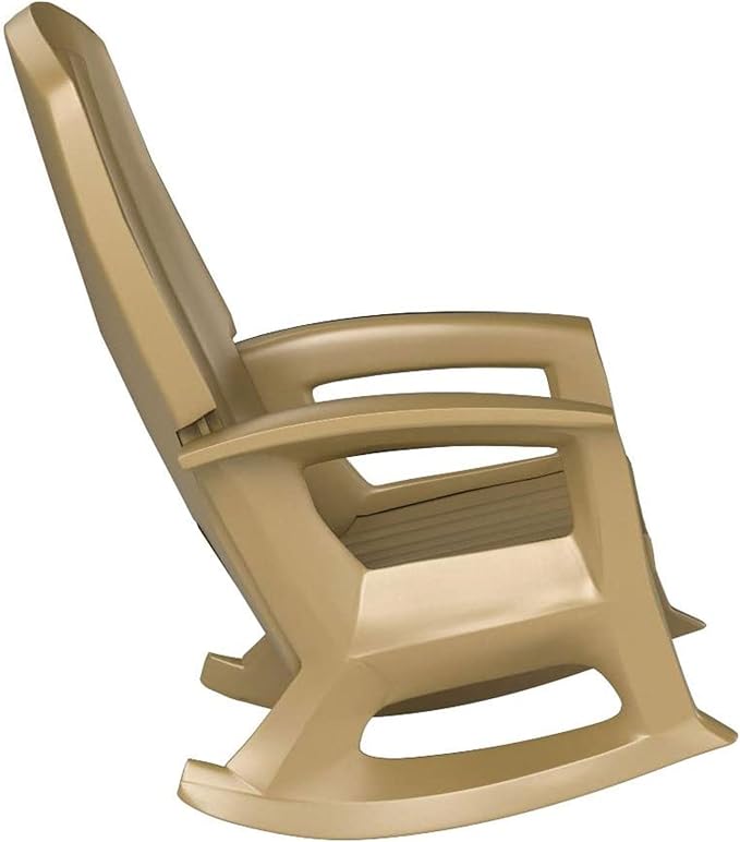 Rockaway Heavy Duty All Weather Rocking Chair, 3 Pack | Polyethylene Outdoor - Image 6