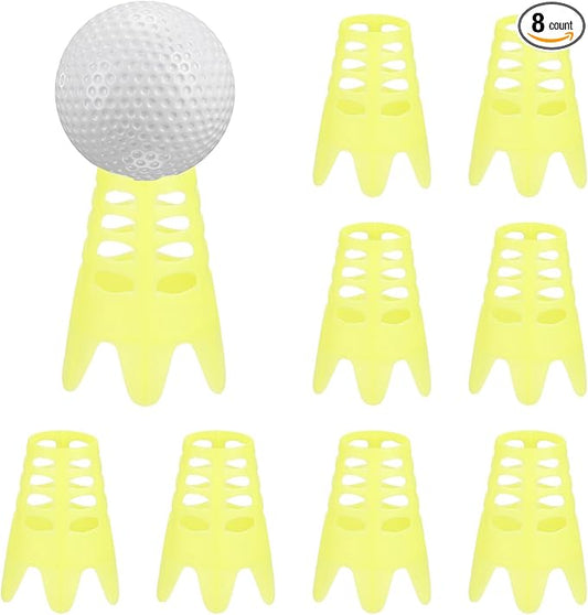 Golf Simulator Tees - Plastic Golf Tees Use for Home & Outdoor & Indoor Driving Range & Winter Turf