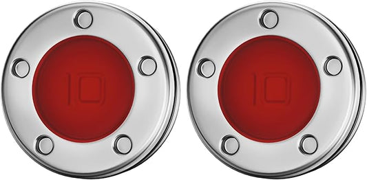 2pcs 5g/10g/15g/20g/25g/30g/35g/40g/45g Golf Custom Weights Compatible with Titleist Scotty Cameron Golf Club Putters Newport Red (2PCS10g(Doesn't include Wrench))