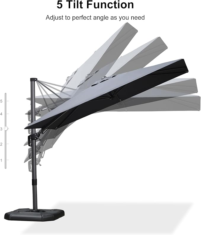 PURPLE LEAF Patio Umbrella - Image 8