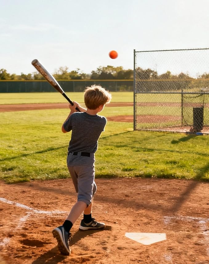 Tarutaru 20 Pack Foam Balls for Baseballs & Softballs - Soft Practice Baseballs for Hitting, Pitching, Batting Training, Indoor & Outdoor Sport Diameter 2.83in