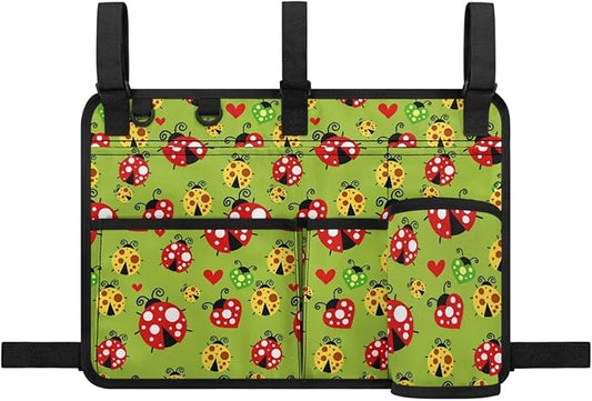 Fashion Golf Cart Rear Seat Organizer Lightweight Storage Bag Accessories for Club Car, Wheelchair and Walker