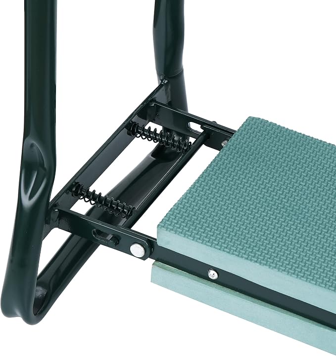 HomGarden Upgraded Folding Garden Kneeler Seat Bench Stool w/Thicken & Widen - Image 8