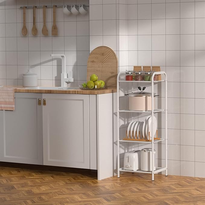 MAX Houser 4 Tier Standing Shelf Units - Image 5