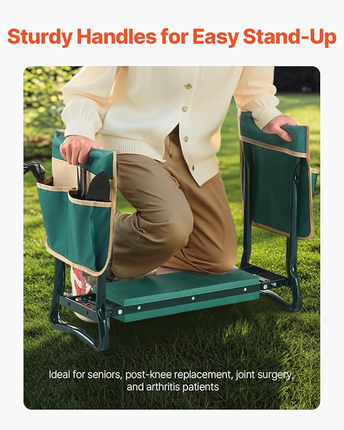 VEVOR Garden Kneeler and Seat Heavy Duty, Kneeling Bench - Image 5