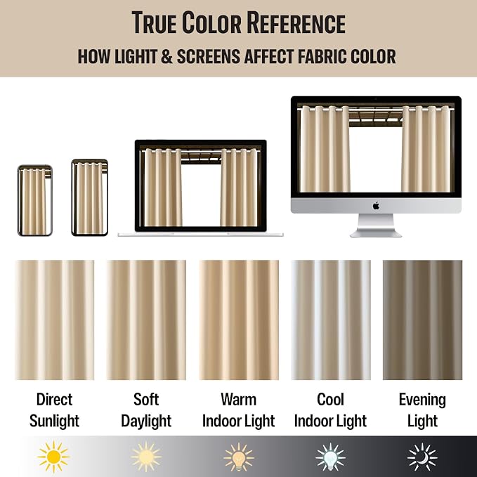 DIVA EN CAMINO DEC Outdoor Patio Curtain Waterproof Darkening Thermal Insulated - Image 6