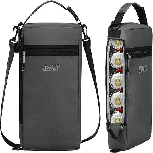 MIER Cooler Backpack Insulated Soft Cooler Bag Portable Leakproof Camping Lunch Backpack for Men and Women Lightweight Thermal Bag for Hiking Shopping Travel